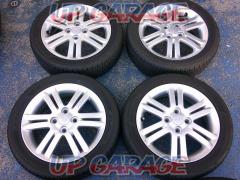 Daihatsu genuine Move Custom genuine aluminum wheels + YOKOHAMA BluEarth