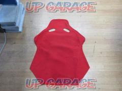 Manufacturer unknown Full bucket seat back support
Red