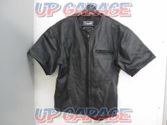 GENUINE
Leather
Punching leather jacket
Short sleeves