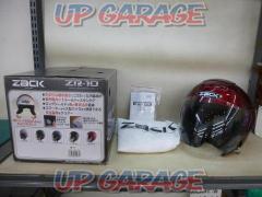 【ZACK】ZR-10 ジェットヘルメット