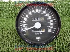 KAWASAKIKZ1000
Remove Z1 (year unknown)
Speedometer
Mile display
Mileage: 41,118 miles