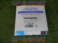 SUNSTAR product number 411-16
forged front sprocket
525-16T