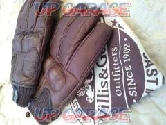 Willis
&amp;
Geiger
WGG-601S
pilot leather gloves
L size