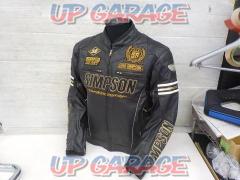 SIMPSON Faux Leather Jacket
Size: LL