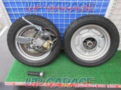 HONDA genuine front and rear wheelset + Kitaco
drum car disc kit
APE100 (cab car) removal