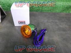 CHRIS Chris Products
8887A
BULLET
LGHT
REAR
AMBER
DF (Bullet Light Rear Amber DF)
W-bulb turn signal