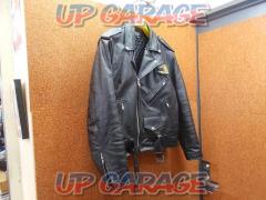 Size: LL
HORN
WORKS
Double leather jacket