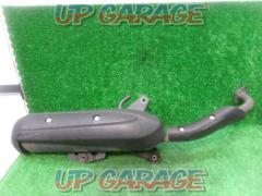 Cygnus X (Removed from 3rd generation domestic model) YAMAHA genuine
Full exhaust muffler
4P9 stamped