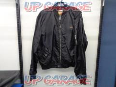 Harley
MA-1 type nylon jacket
black
L size