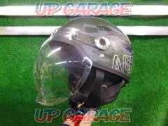 【LEAD】CROSS ハーフヘルメット サイズ:フリー(57-60cm未満) 品番:CR-760