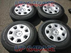 TOYOTA
Hiace 200 series genuine steel wheels + DUNLOP
SP175N