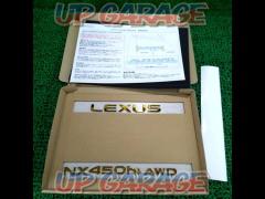 Grazio & Co. LEXUS NX450h ゴールドエンブレム