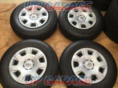 23 year old tires TOYOTA
Hiace 200 genuine steel wheels
+
BRIDGESTONE
ECOPIa
RD-613