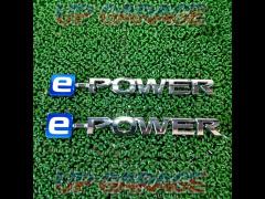 Nissan genuine
e-POWER
emblem