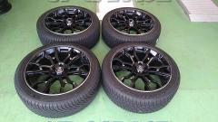 RAYS HFULLCROSS CROSS SLEEKERS T6 + MICHELIN CROSSCLIMATE SUV/Continental EXTREME CONTACT ☆試着無料☆