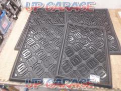 4-piece GARSON rubber floor mat