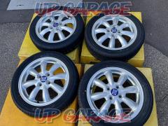 Used wheels, new tires, Daihatsu genuine
MINILITE
Silver 8 spoke
+
YOKOHAMA
ECOS
ES31
165 / 55R15
75V
Made in 2024
Four