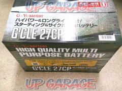 G &amp; YU
G'CLE27CP
*Cycle battery