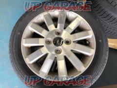 Suzuki Genuine
Wagon R genuine aluminum wheels + BRIDGESTONE NEXTRY
4 pieces set