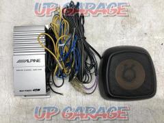 ALPINE [DLB-100R]
Center speaker + 1ch amplifier