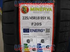 MINERVA(ミネルバ) F205 225/45R18 4本セット 未使用品