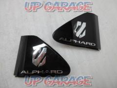 Toyota genuine
40 system
Alphard
Genuine side emblem