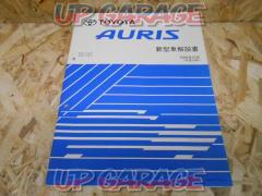 Toyota
Auris New Car Manual