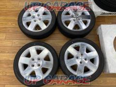 Daihatsu genuine
Copen (L880K) genuine
Aluminum wheels + BRIDGESTONE NEXTRY
