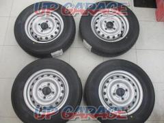 Daihatsu genuine (DAIHATSU)
Hijet track genuine steel wheel
+
BRIDGESTONE (Bridgestone)
K370
