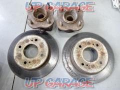 Nissan genuine
4 hole
Genuine hub + rotor
Right and left
■
180sx
