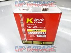 RESPO
engine oil
K-SPORT
TYPE
5W-40
3 liter