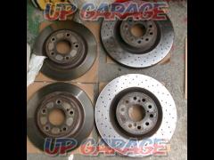 Unknown Manufacturer
Drilled rotor (front) + Honda genuine rear rotor