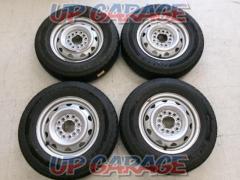 Unknown Manufacturer
Multi-steel wheels + DUNLOP
ENASAVE
VAN01
6PR
145R12
4 pieces set