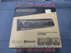 【開封済/未使用品♪】KENWOOD U370BT 1DIN Bluetooth対応チューナー 2017年モデル
