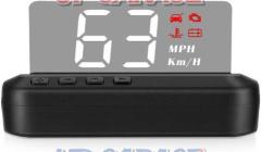 HUD
OBD2
Head-up display
Car speedometer
Voltage
water temperature