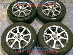 Mazda genuine DE Demio genuine aluminum wheels + TOYONANOENERGY
3Plus