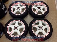 MARUKA
SERVICE
RMP
Racing
R50
white
+
KENDA (Kenda)
KR23A
165 / 55R15
 tire new goods!
Alto/Mira
Such as