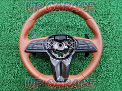 NISSAN (Nissan)
R35
Genuine leather steering wheel for the late model GT-R