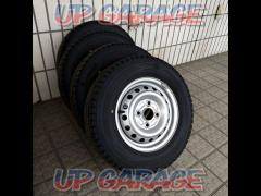 Daihatsu genuine
Hijet (S500P) genuine steel wheels + DUNLOP WINTERMAXX
SV01
LT