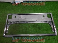 Only one Toyota
Genuine plating number frame