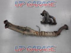 Toyota genuine
Exhaust manifold + front pipe