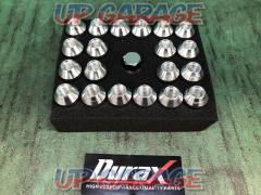 DURAX
Lightweight aluminum
Racing nut
20-piece set