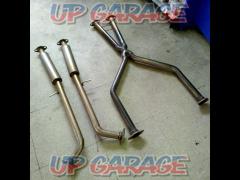 Unknown Manufacturer
Front straight pipe + intermediate straight pipe
[Fugue / Y50]