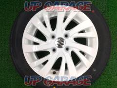 Suzuki genuine (SUZUKI)
MK94S
Spacia custom
Pure white genuine wheels
+
KENDA
KR203 with new tires!!!