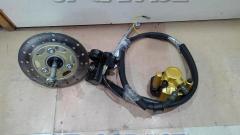 Unknown manufacturer rear disc hub & disc rotor & caliper set ■ Monkey/Z50J