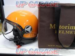MOMO DESIGN FGTR GLAM モモジェットヘルメット オレンジ Mサイズ