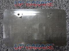 Unknown Manufacturer
Carbon license plate base