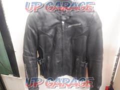 SPIDI レディースレザージャケット ブラック サイズ:46