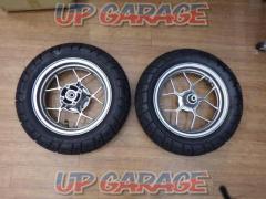HONDA genuine front and rear wheels and tires set
Monkey 125 (year unknown) removal