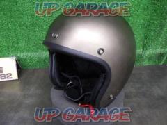 【RIDEZ】ライズNIKITOR NKT10 ジェットヘルメット フリーサイズ(57-60cc未満)